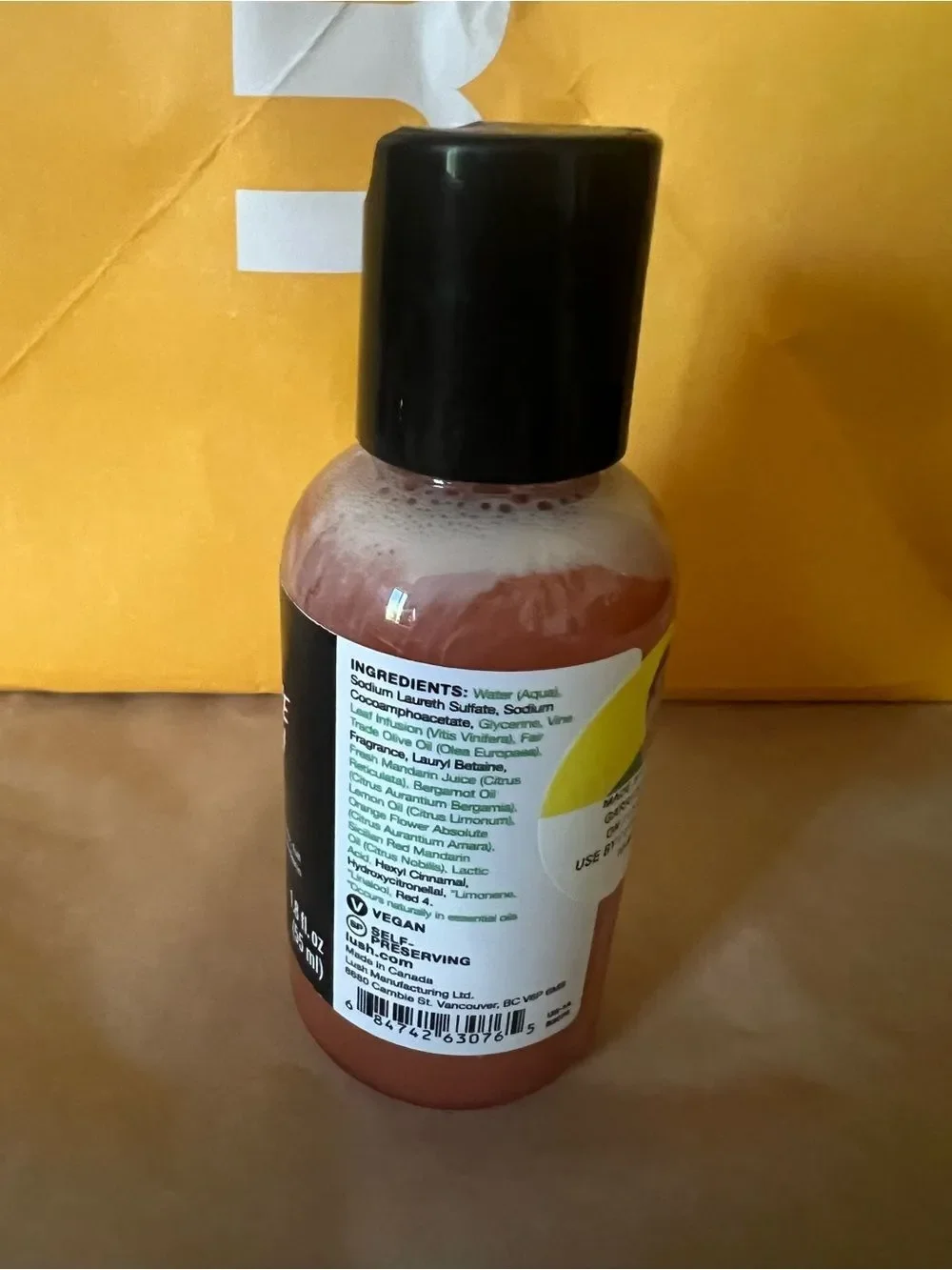 Lush fragrance bright